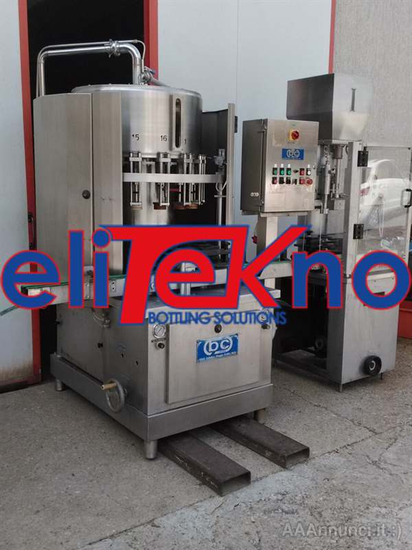 Riempitrice usata BC per vino fermo – 3.500 bph