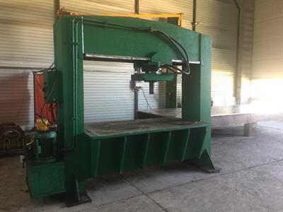 Pressa idraulica 250 Ton con pistone mobile