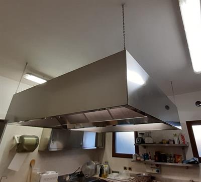 Cappa cucina professionale