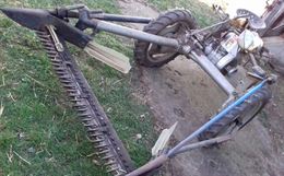 Motofalciatrice Bcs a 3 ruote usata