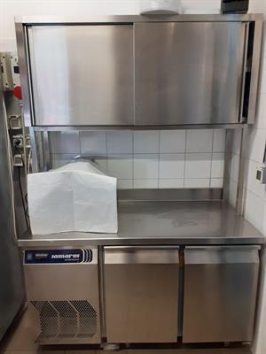 Banco frigo con pensile