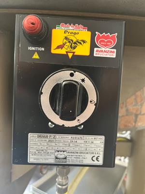 Forno a gas / legna con bruciatore