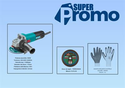 Smerigliatrice angolare 950 w, 115 mm