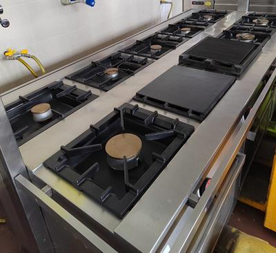Cucina 10 Fuochi centrale