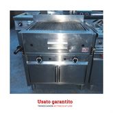 Griglia a pietra lavica doppia - a gas
