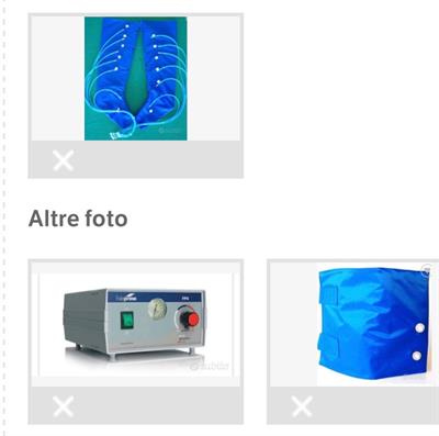Pressoterapia domiciliare professionale