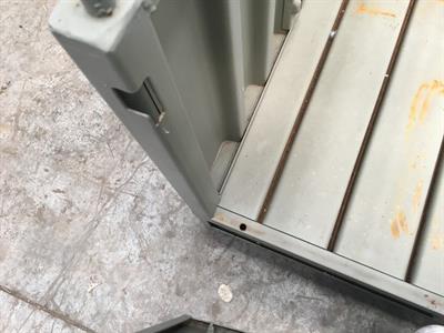 Cestoni o casse pallet in ferro, modello con - Foto 5