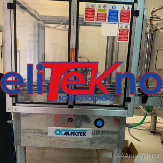 Sciacquatrice usata ALFATEK 12 pinze – sterilizzatrice