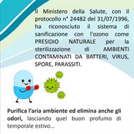Foto 2 Sanificatore professionale ad ozono per ambienti contaminati