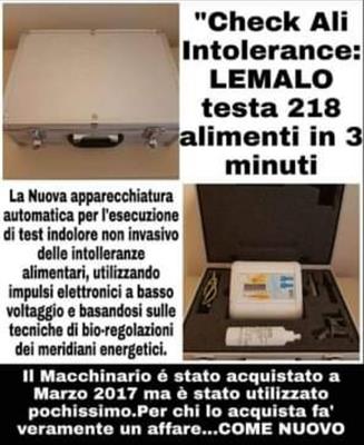 Test di Intolleranza Check Ali Intollerance-LEMALO