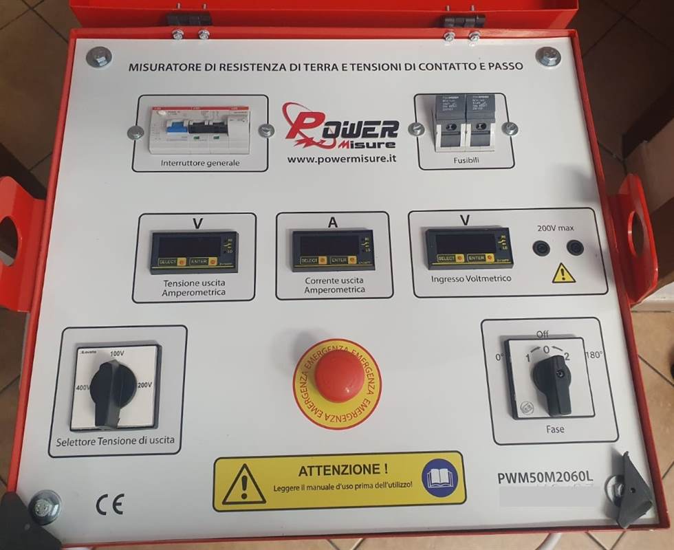 Noleggio Misuratore Tensioni Di Contatto E Di Passo Modello Pwm M L Palermo