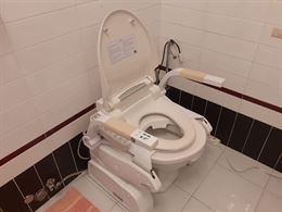 Sollevatore WC per anziani o disabili PIUMA con Bidet