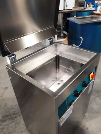 Lavatrice ad Ultrasuoni in Acciaio, modello 25 lt