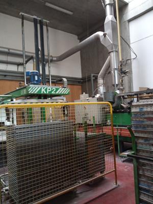 Pinza Kemac KP2 per carico automatico forno a rulli