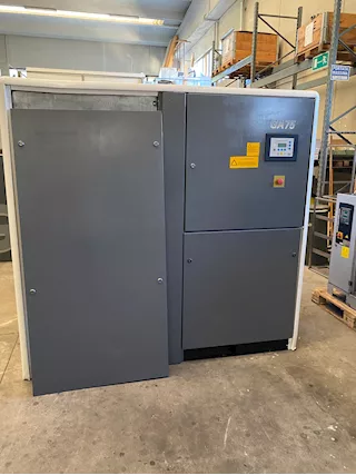Compressore silenziato Atlas Copco usato GA 75 kw