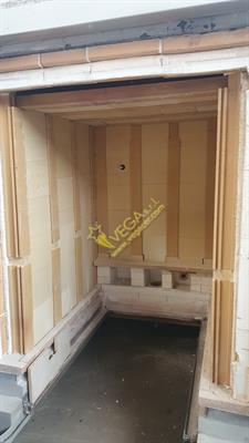 Forno a gas turbo muffolato Saff