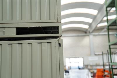 Cestoni o casse pallet in ferro, modello con - Foto 2