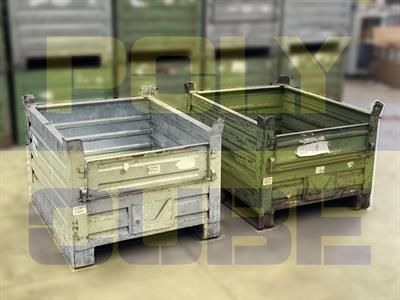 Cassoni o casse in ferro o lamiera usati