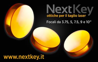 Lenti e vetrini per impianti taglio laser