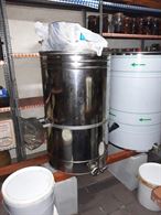 Maturatori inox per miele n.1 kg 300 - n.1 kg 400