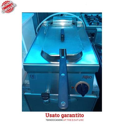 Friggitrice elettrica potenziata da banco litri 10 usato