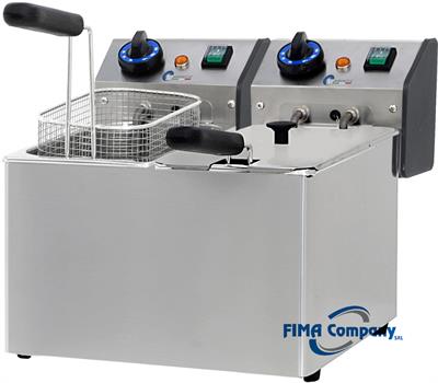 Friggitrice elettrica 4+4 LT