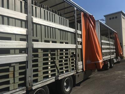 Cestoni o casse pallet in ferro, modello con - Foto 6