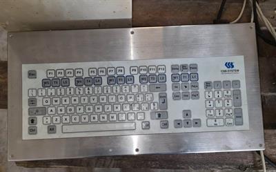 Bilancia computerizzata filo pavimento in inox usata, marca Coop - Foto 2