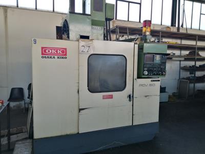 Centro di lavoro CNC, Fresatrice CNC verticale Osaka Kiko