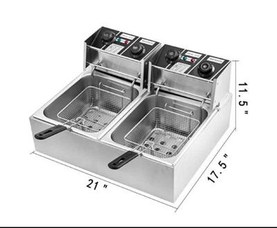 FRIGGITRICE ELETTRICA PROFESSIONALE 12LT