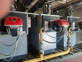 N°3 CALDAIE DA1000 KW CAD. MARCA UNICAL - RIELLO