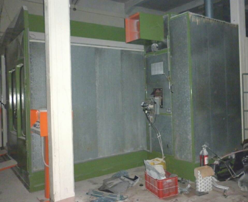 Forno cabina di verniciatura marca SAICO Vercelli