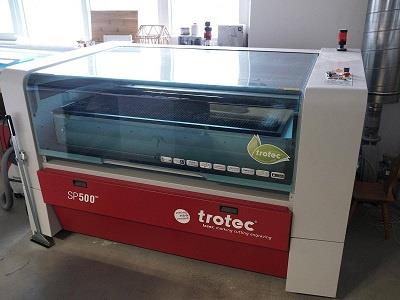 Taglierina laser Trotec SP500 usata